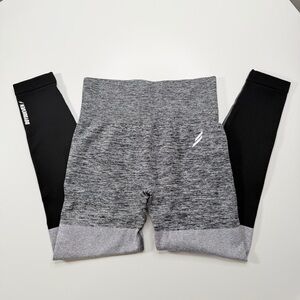 DOYOUEVEN seamless ombré leggings - GREY BLACK - SIZE Medium